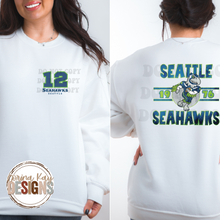 Load image into Gallery viewer, 1976 Seattle Blitz Pocket &amp; Back Design Tee or Sweatshirt - EXCLUSIVE DESIGN!
